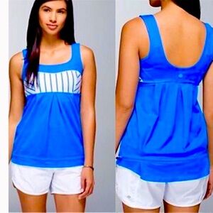 lululemon Tame Me Tank Top Blue Pipe Dream